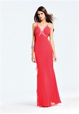 Faviana 6564.  Available in Black/Silver, Cream, Ivory, Navy, Plum, Red, Robin Blue, Royal